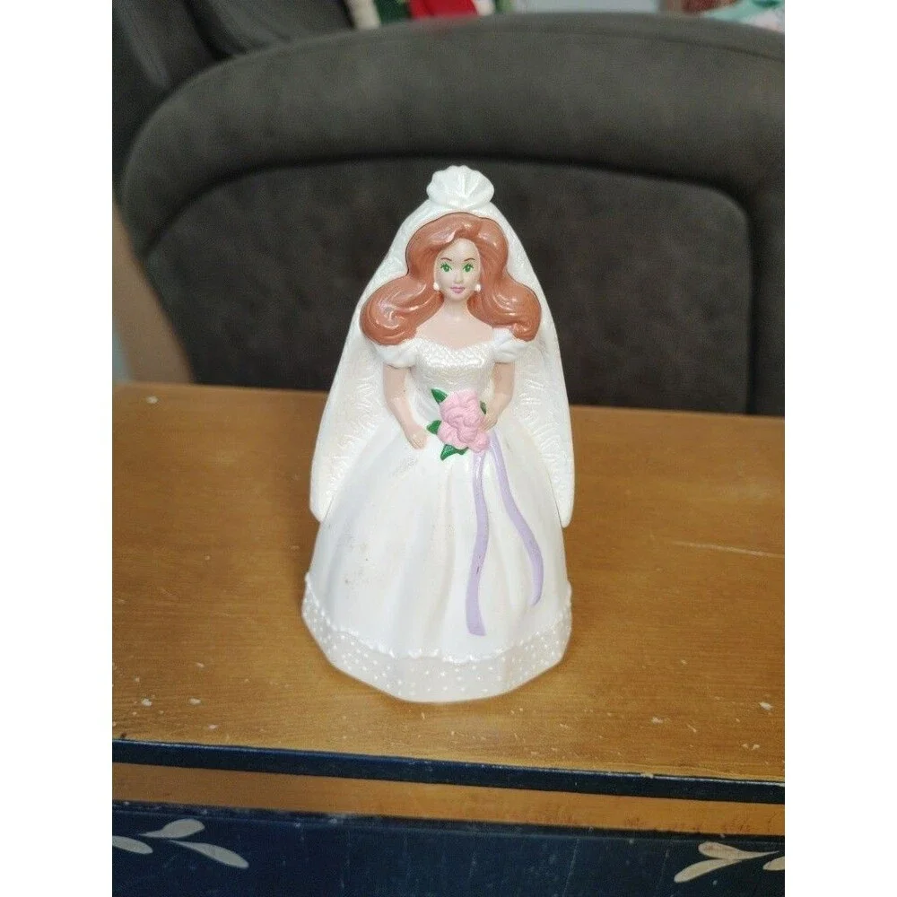 Vintage 1991 McDonald's Happy Meal Toy Barbie Wedding Bride Cake Topper